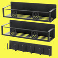 Magnetic Spice Rack for Refrigerator,Space Saving Kitchen Organizer Shelf